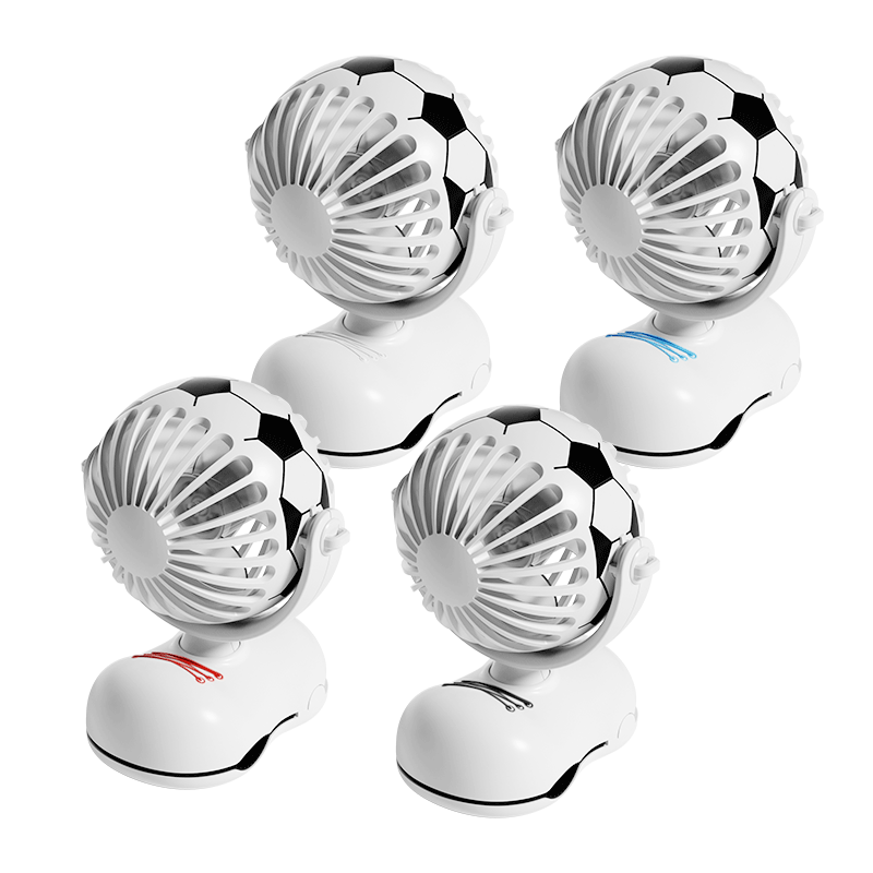 ⚽ Soccer Ball Clip Fan